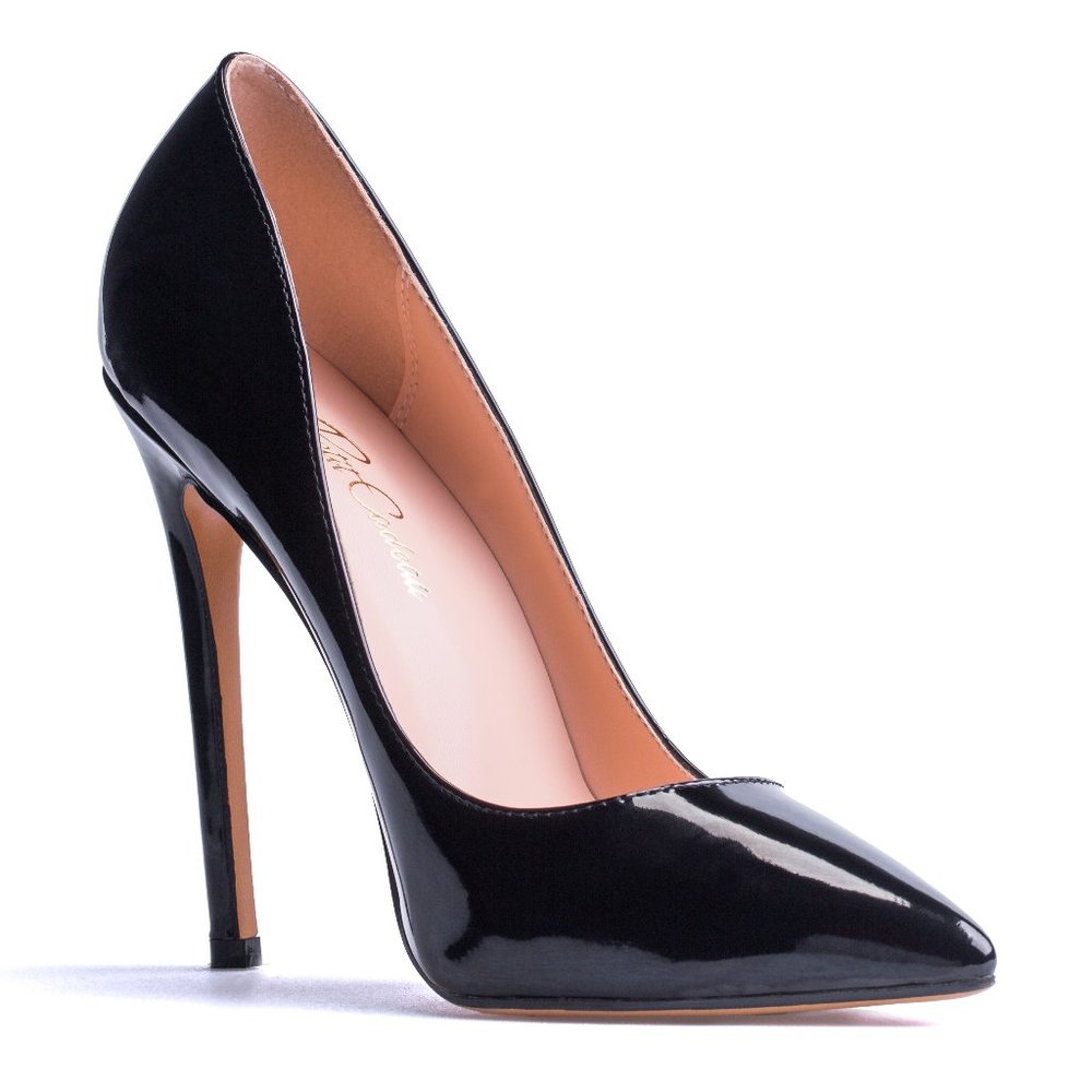 Petit Cadeau Leona - Classic and Sexy Slip on Pumps with 5" High Heels. NEW! - Picture 2 of 9